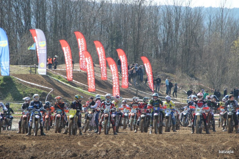 Pred štartom druge vožnje.