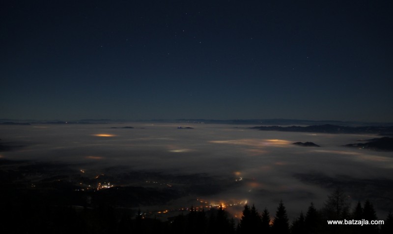 Pogled proti jugu; torej proti Ljubljani.