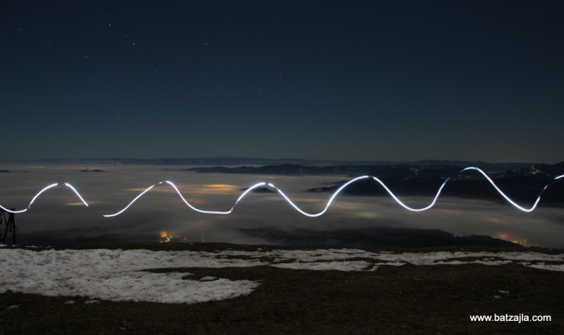 Rezultat premočrtnega gibanja in nihanja po navpični osi = ?