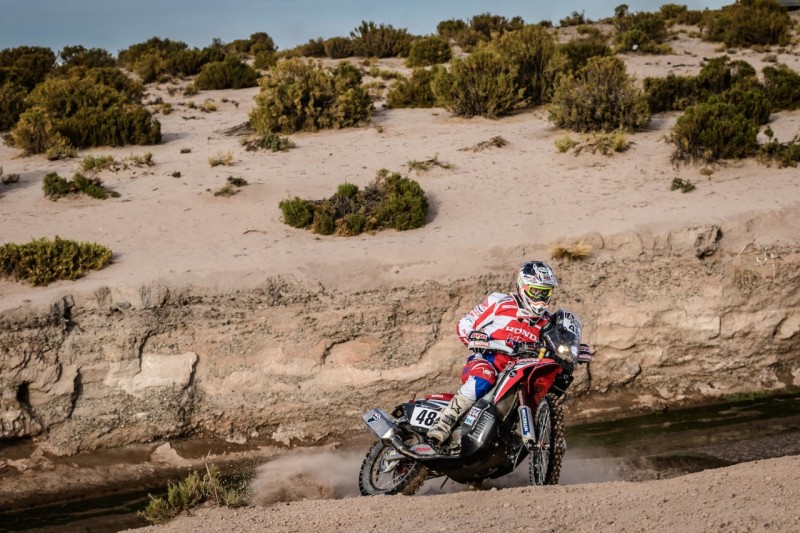 Ricky Brabec. Foto: Honda HRC
